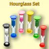 6 Colors Hourglass Sand Timer Set 30 Seconds To 10 Minutes Creative Timer Kids Gift Home Decoration