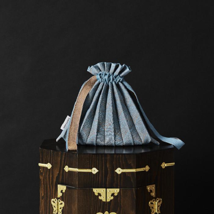 Мини-сумка-пузырь Pleatsmama 2024, 3 цвета 1.Vintage Blue