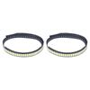 200Pcs White 6V SMD LED Light Bead Color Temperature 6000‑6500K LCD TV Backlight Bead