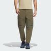 Adidas Campyx Pants With Reflective Brand Logo And Cuffed Ankles Men Bottoms Olive-Green IC1974