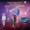GIGASTONE Karaoke Microphone, @DAM (Fire TV/Fire Tablet) Recommended, Wireless Microphone for Home Karaoke, Bluetooth 5.0 Compatible, TWS Microphone K
