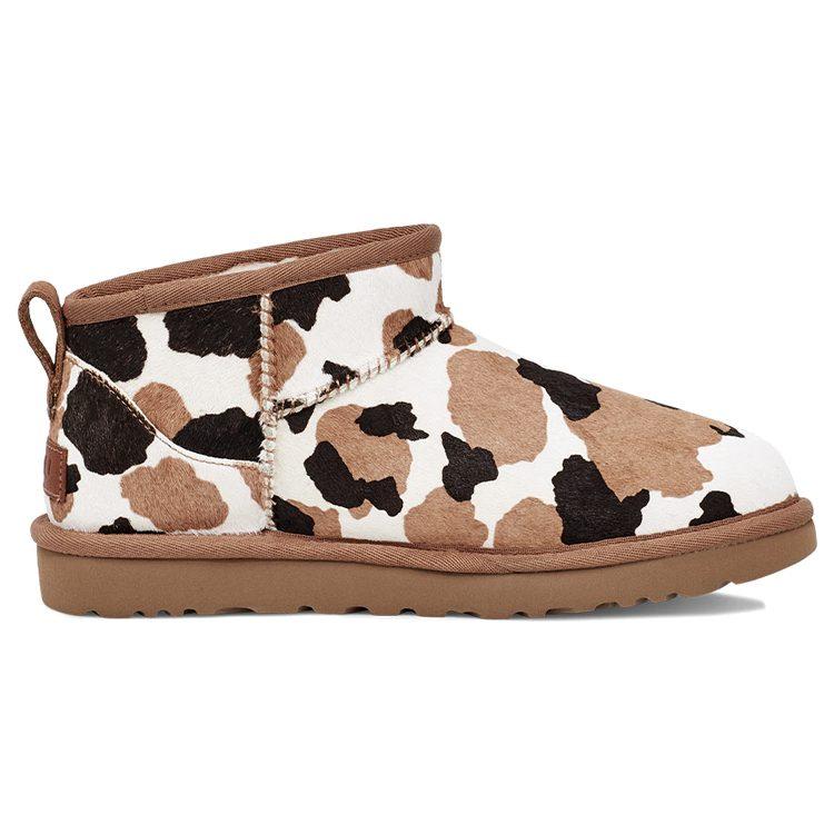 UGG Stivale Classico Ultra Mini Stampa Mucca Donna 1123630-CHE