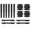 Universal Carbon Fiber Car Door Edge Protector - Anti-Collision and Anti-Scratch Rubber Strip Sticker