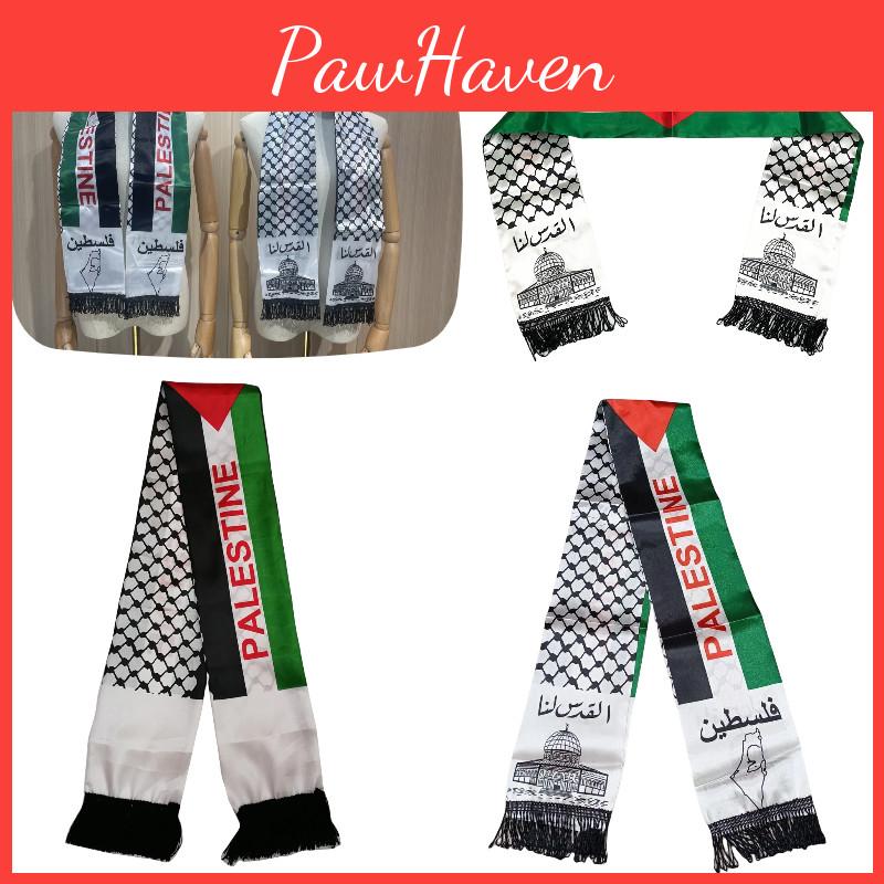 Palestinian Scarf Shawl For Wedding Decoration High Temperature Resistant Four Seasons National Flag Design