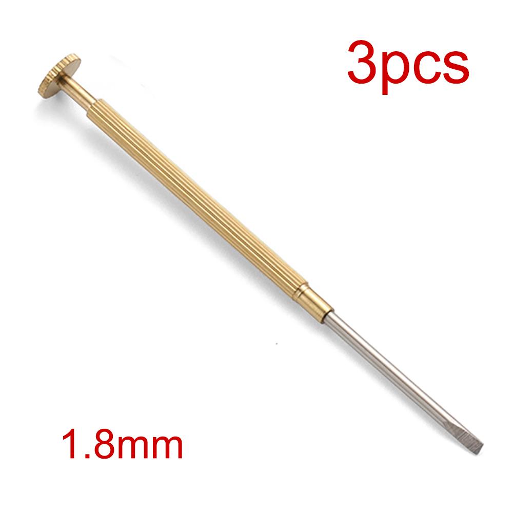 

Quality Micro Precision Screwdriver Set Mini Watchmakers Tools Metal Slotted Screwdriver for Rolex for Watch Strap Jewelry Tools