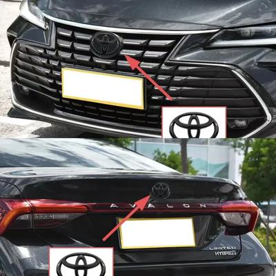 For Car Series Corolla Camry RAV4 Front Head Grill Hood Bonnet Emblem Rear Tail Bumper Trunk Badge ABS Car Logo 3D