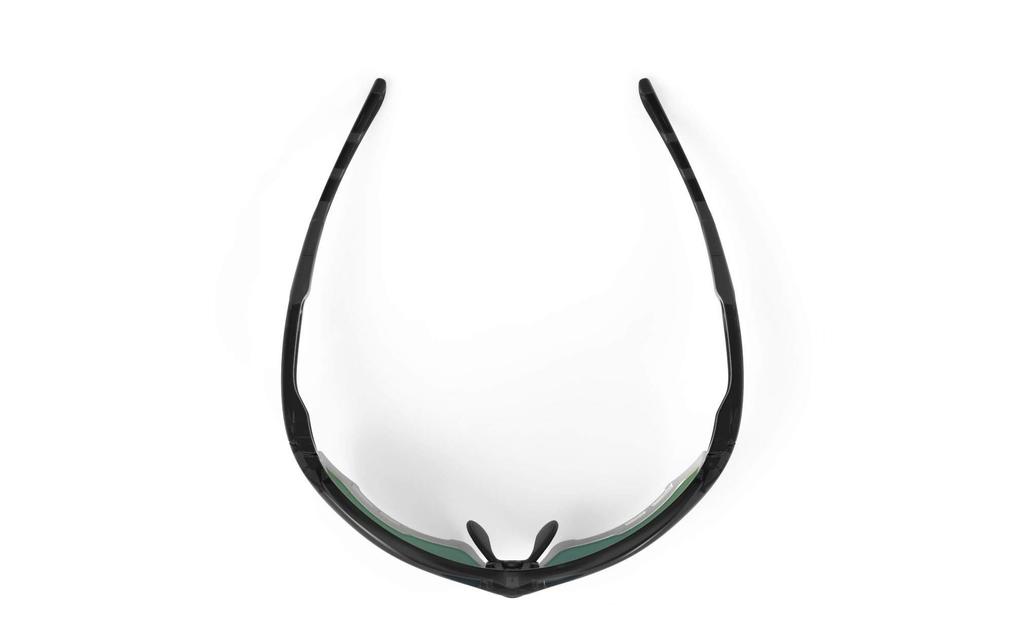 RUDYPROJECT FOTONYK Sports Sunglasses for Photonic Crystal Graphite Blue White Baseball, Frame, Multi-Laser Lens, Bumper, SP453995-0001