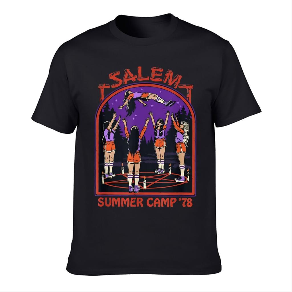 Steven Rhodes Salem Letní tábor '78 Retro Tričko s černým humorem