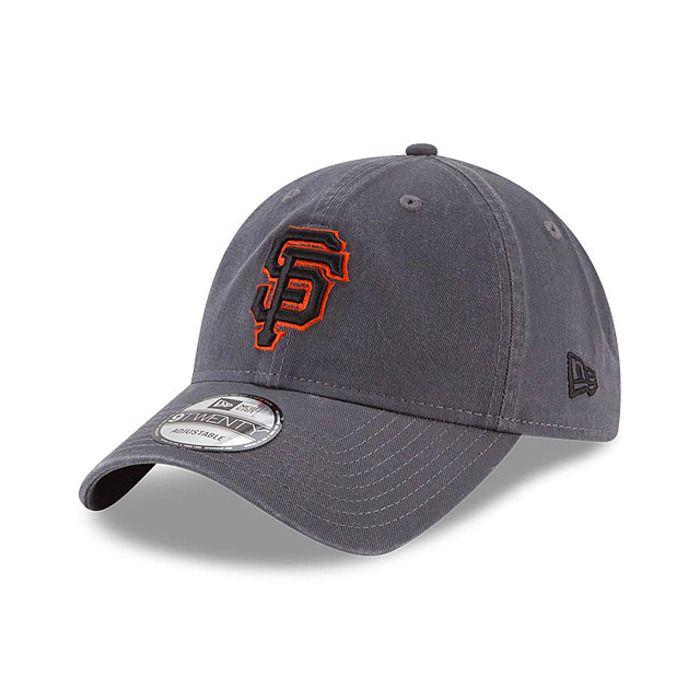 Casquette de baseball - New Era - Giants MLB Core Classic 2 0 - Gris graphite - Mixte - Été