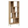 Tasso Bookcase, Natural, 63x29.8x159 , Scandinavian Style