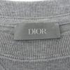 Dior Excellent Condition Signature Logo T-shirt, Men's, Gray, Size L, 343J696C0554 Tops L grayUsed