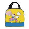 Custom Kitties Kitten Insulated Lunch Tote Bag for Women Men Cat Anime Resuable Thermal Cooler Bento Box Outdoor Camping Travel