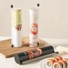 Sealed Sushi Push Box with Lid & Push Rod Sushi Storage Paper Bucket  Home Kitchen