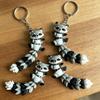Decorative 3D Printed Key Chain Plastic Car Hanging Pendant  Backpack Decoration