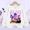 Kpop Demon Hunter Best-selling Children Kawaii Irumi Mira Zoe Hoodie 2025 Autumn Winter Fashion Casual Girls  Sports Hoodie