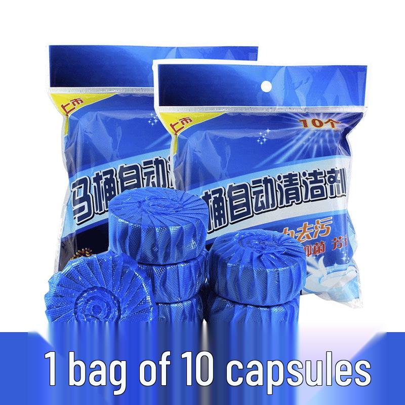 

Синий пузырь Очиститель и дезодоратор для унитаза - Ароматизированный блок для удаления мочевого камня