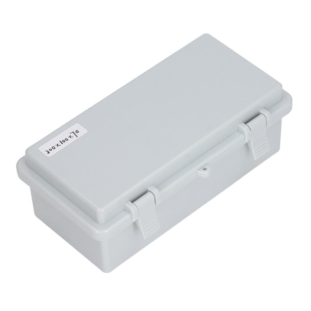 Waterproof Electrical Waterproof Junction Box Grey Color Power Enclosure  Electrical Enclosure