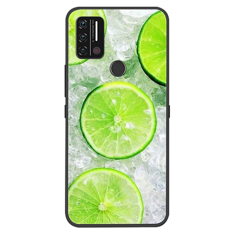 Custodia Per Umidigi A7 A9 Pro Custodie Morbido Silicone Protezione Stampa Coperture Nere per Umidigi A9 A7 Pro Funda Coque A9Pro A 9 Capa
