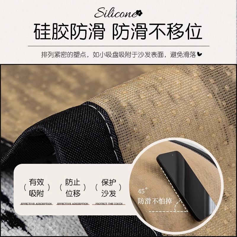 Französisches Retro-Sofakissen, Universelles rutschfestes Sitzkissen für alle Jahreszeiten, Fortgeschrittener Sinn, Kratzfest und schmutzabweisend, Sofasitzkissen