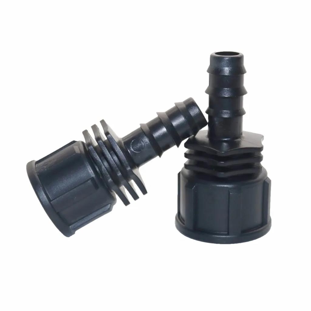 1/2"Male/Female Thread To DN16mm Interface Barb Connector Elbow Tee Straight Drip Irrigation Pipe Joint For Micro-Spray Watering