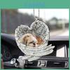 Creative Angel Wing Series Acrylic Car Hanging Ornament For Festive Home Decor