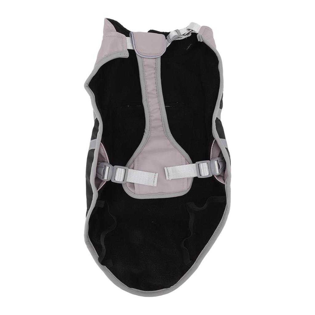 Hunde Regenmantel Verstellbare Hunde Wasserdichte Regenjacke mit Reflektoren für Outdoor-Aktivitäten