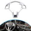 Steering Wheel Silver Decorative Strip Decorative Trim For Benz C-CLASS W204 C63 For Benz For E -CLASS W212 For E 63 For Benz