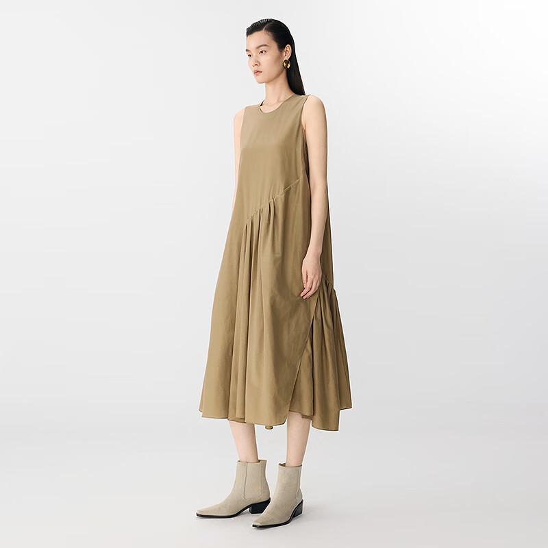 JNBY 2025 Summer Sleeveless A-Line Dress