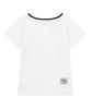 Koiliseu [One Shoulder] Laura Small Logo One Shoulder Short Sleeve T-Shirt (13 Colors)