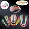 MNFT 9Packs Flashabou Fly Tying Materials Making Flies Jig Fishing Lure Crystal Krystal Flash String Ripple Saltwater Freshwater