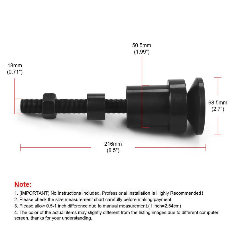 Front Axle Tube Seal Pair & Inner Axle Side Seal Installation Tool For Dana 30/44 For Jeep Wrangler JK JKU YJ TJ LJ