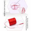 100m 1.5mm Braided Cord Solid Color Beading String Craft String Silk Rope  Chinese Knotting