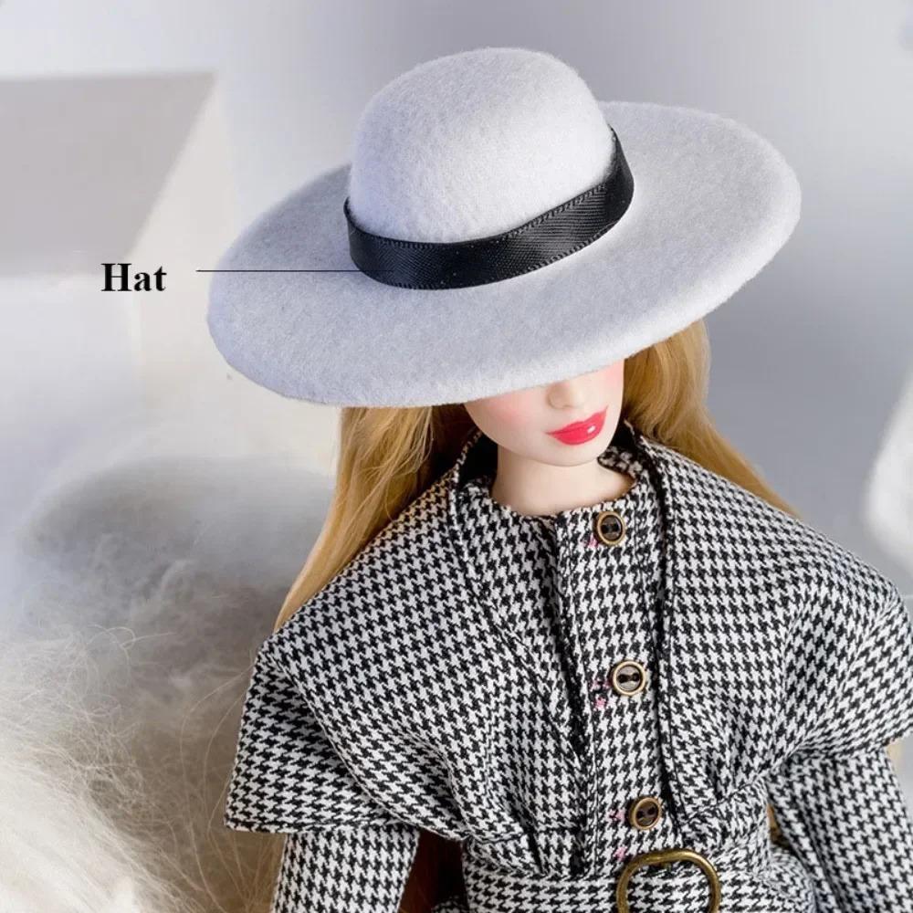 

New Handmade Woolen Coat Outfit Multistyles Fashion Plush Overcoat Doll Accessories For 11.5 Inch 30cm Dolls/for 1/6 Bjd Dolls