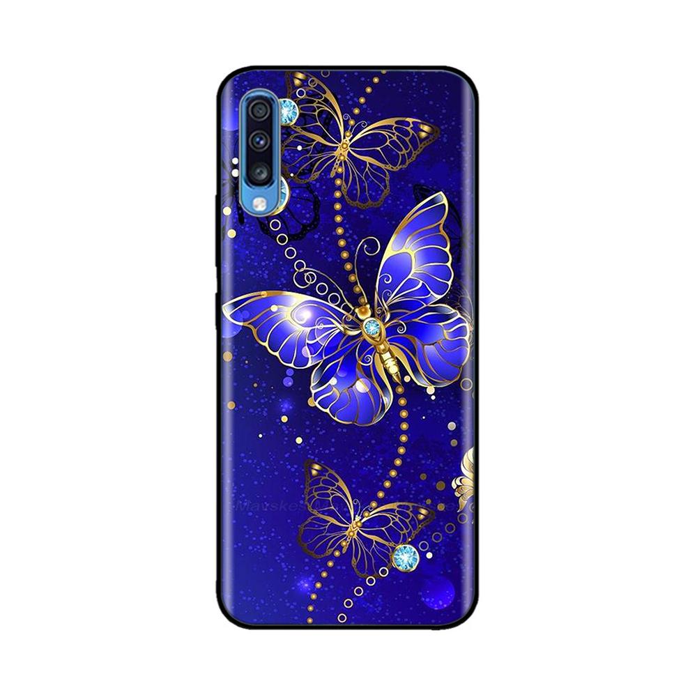 Cover For Samsung Galaxy A70 Soft Smooth Liquid Silicone Full Protection Anti Choc Bumper For Samsung A70 Case A 70 A705F Fundas