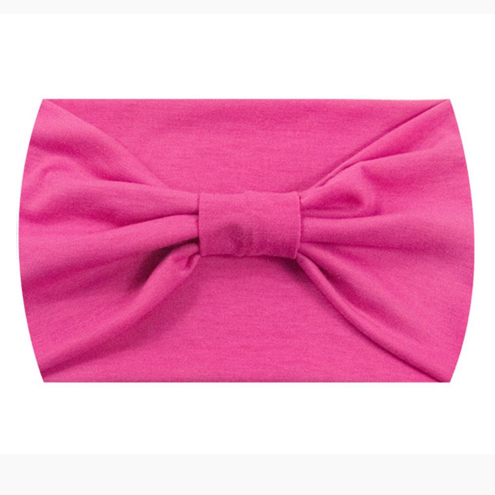 Women's Wide Elastic Sports Headband, Solid Color Yoga Sweatband for Running Workout