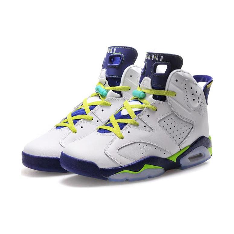 Air Jordan 6 Retro Fierce Green Gs 543390-108