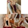 French Lace Velvet Sleepwear Set With Vneck Design For Women Home Use