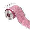 Cinta Navideña de 2 Pulgadas X 90 Yardas Elegante Multifuncional Flexible para Accesorios de Boda Cumpleaños