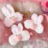 Shading Eyepatch Comfortable Plush Sleeping Mask 2Pcs with Rabbit Ears