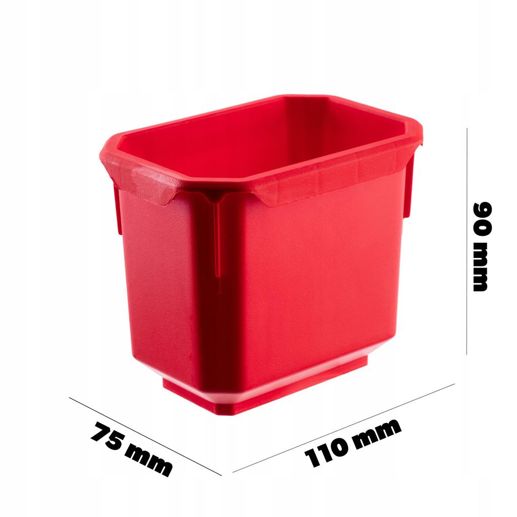 KADAX Pojemnik magazynowy Warsztatowy Organizer 6szt