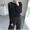 Korean Niche Candy Color Crew Neck Pullover Hollow Out Sun Protection Cover Up Loose Versatile Short Knit T-shirt