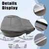 SecosAutoparts Driver Bottom Leather Replacement Seat Cover Gray Compatible with Nissan Titan LE XE 2005 2006 2007 2008 2009 2010 2011 2012 2013 2014