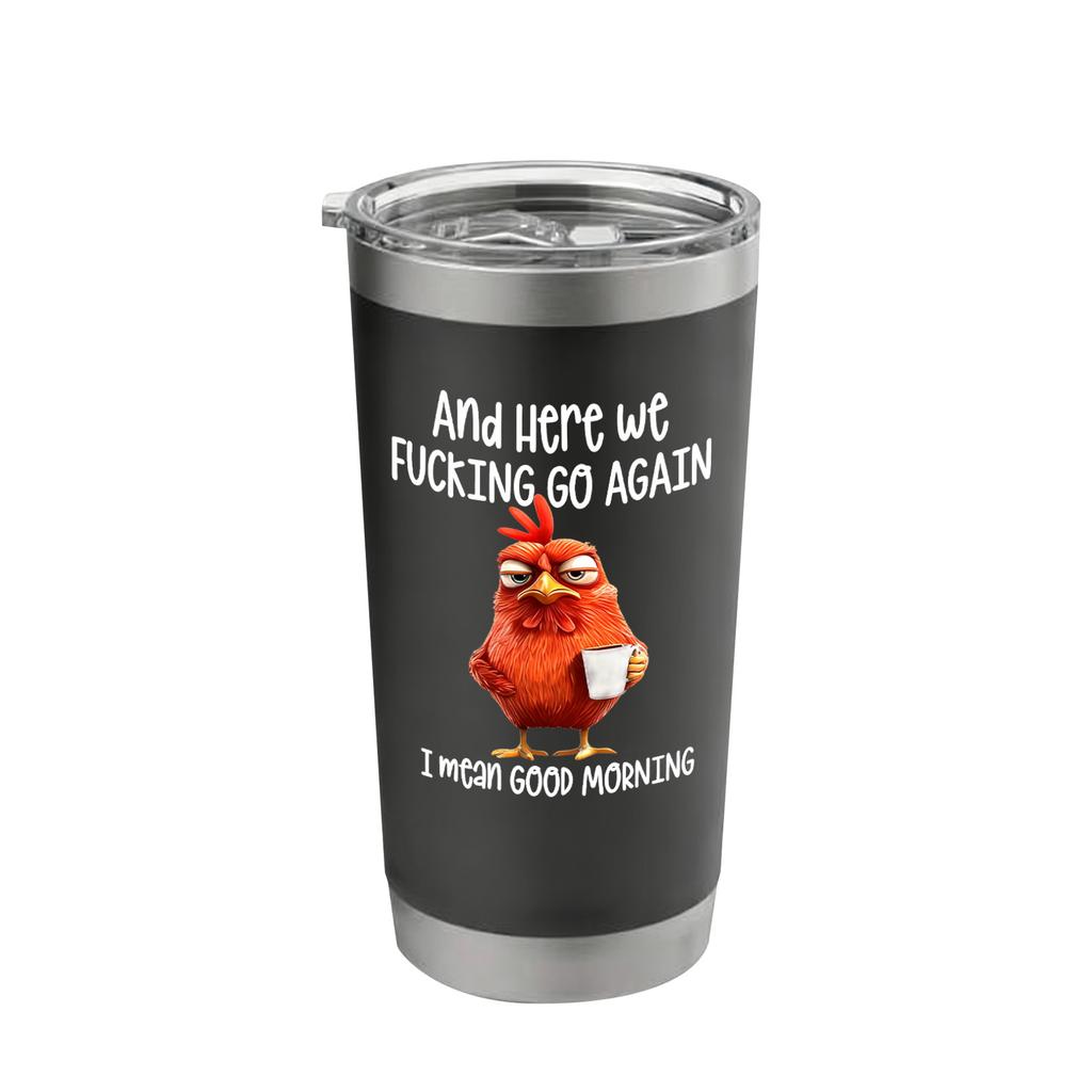 20-ounce Stainless Steel Water Bottle, Car Insulated Cup, Long-lasting Temperature Control, Funny Gift, Gift For Friends And Family