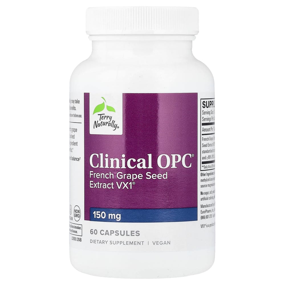 Terry Naturally Clinical OPC 150mg Capsules, 60 Count