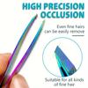 Xiaomi Stainless Steel Beard Tweezers Trimmer Gradient Color Light Beige & Hair Removal Tool for Face Makeup, Eyebrows Eyelashes Clip