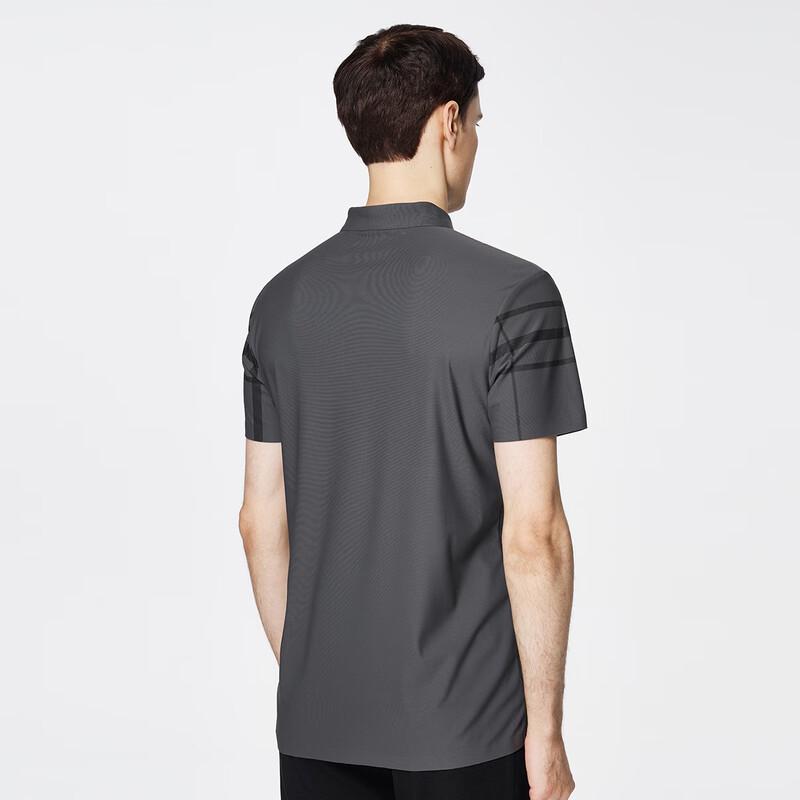 Shanshan Men's Striped Polo T-Shirt
