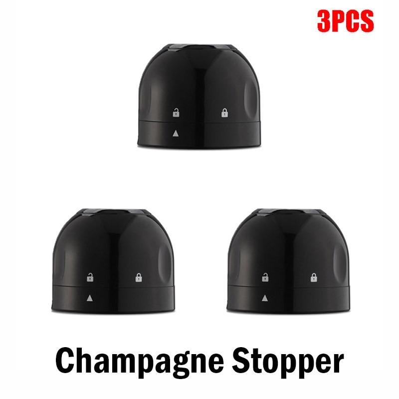 1/3pcs Vacuum Red Wine Bottle Cap Stopper Silicone Sealed Champagne Bottle Stopper Vacuum Retain Freshness Wine Plug Bar Tools