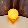 Hot Selling Modern Moon & Planet LED Desk Lamp USB Rechargeable ABS Nightstand with Shape Switch Home DIY Graffiti Style