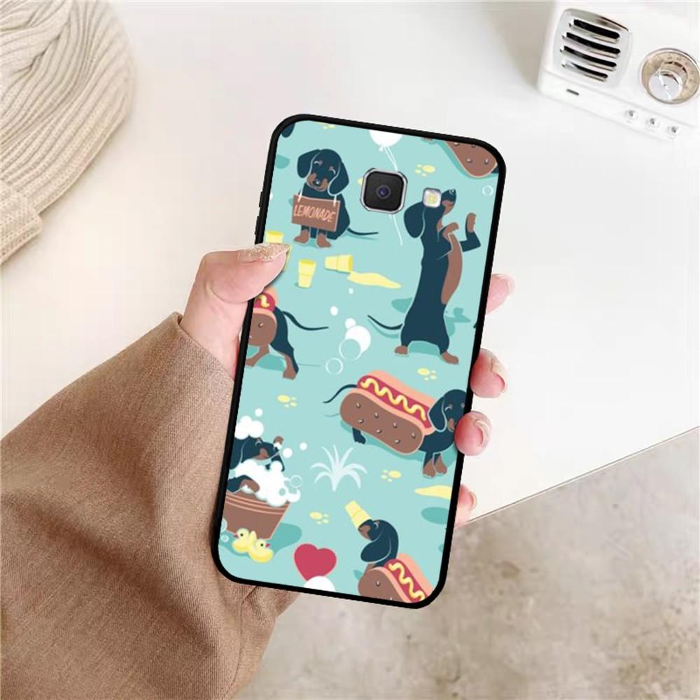 

Dachshund Dog Phone Case For Samsung J 7 plus 7core J7 neo J6 plus prime J6 J4 J5 Mobile Cover Samsung J600