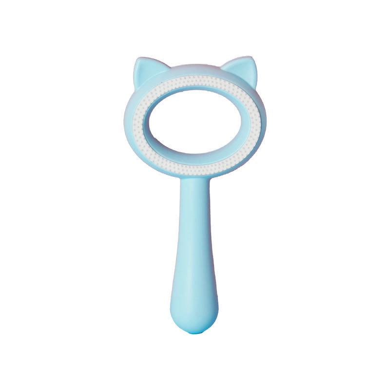 

Double-Sided Pet Hair Removal Brush & Comb for Dogs and Cats Blue